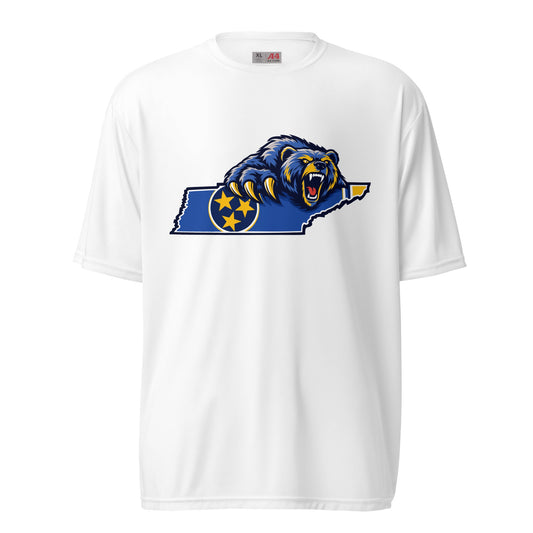 Active | Moisture Wicking Shirt | Rutherford County Grizzlies Football | Tennessee Logo