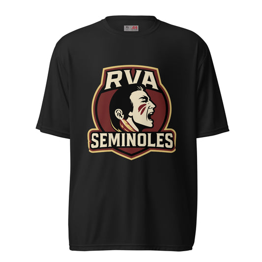 Active | Moisture Wicking Shirt | RVA Seminoles | Mascot Logo