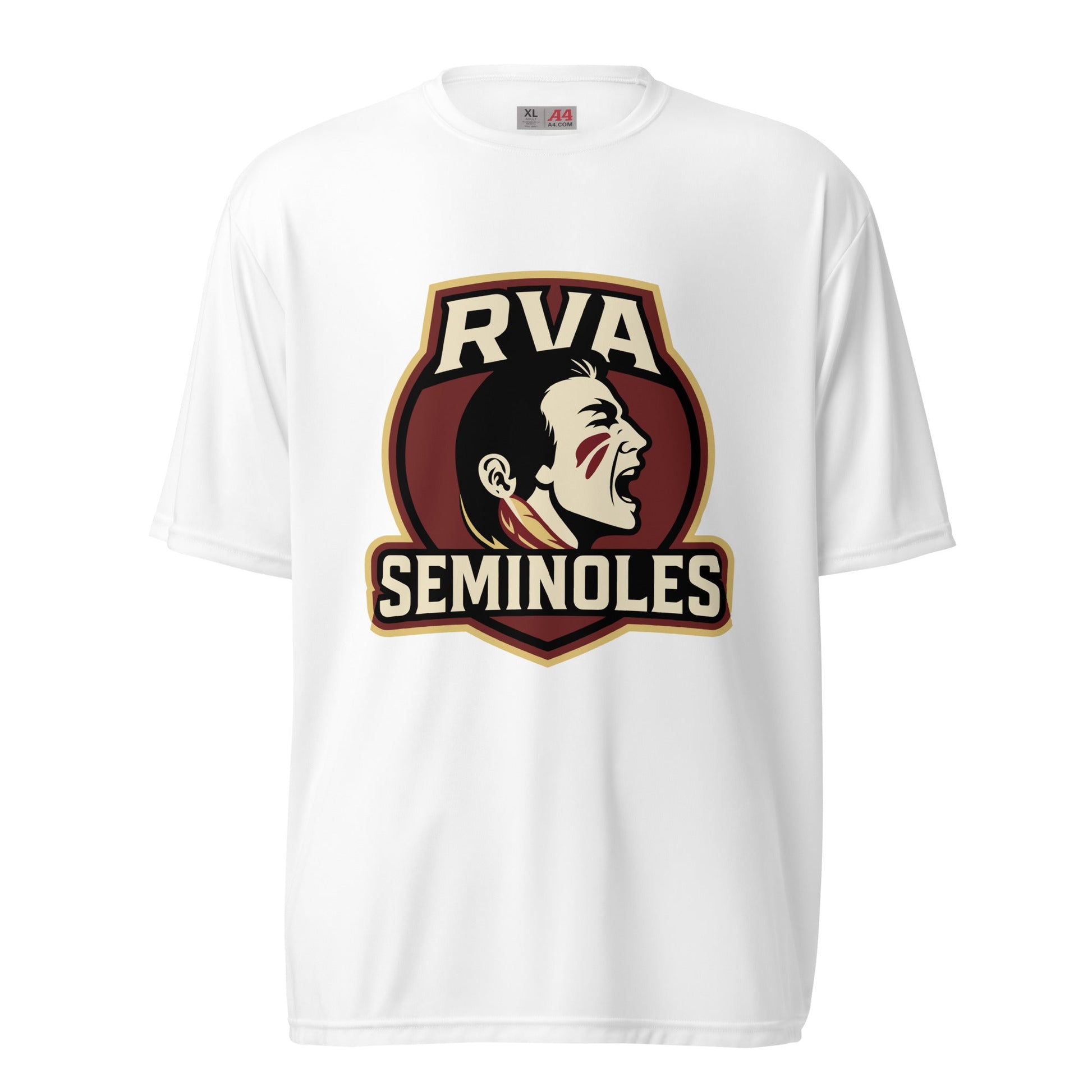 Active | Moisture Wicking Shirt | RVA Seminoles | Mascot Logo