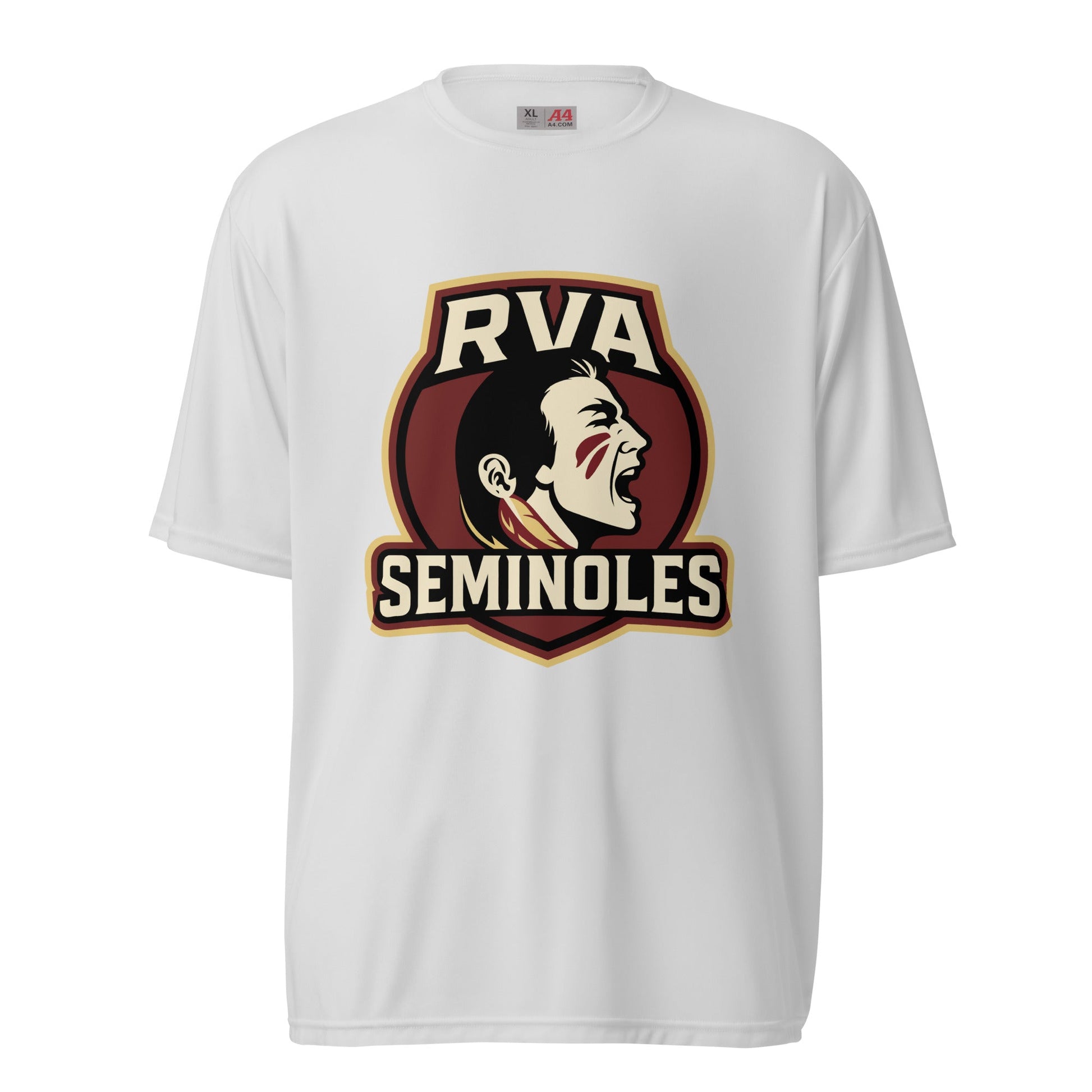 Active | Moisture Wicking Shirt | RVA Seminoles | Mascot Logo
