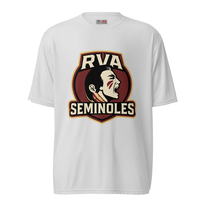 Active | Moisture Wicking Shirt | RVA Seminoles | Mascot Logo