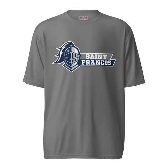 Active | Moisture Wicking Shirt | Saint Francis School | Vanguard Logo
