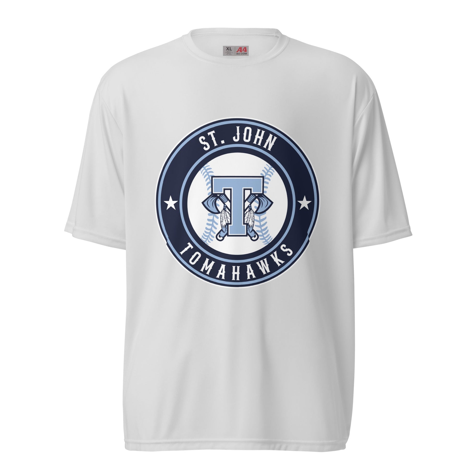 Active | Moisture Wicking Shirt | Saint John Tomahawks | Badge Logo