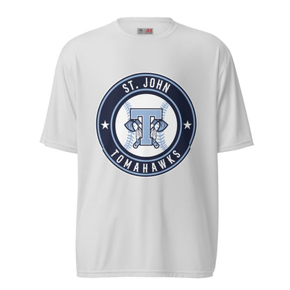 Active | Moisture Wicking Shirt | Saint John Tomahawks | Badge Logo