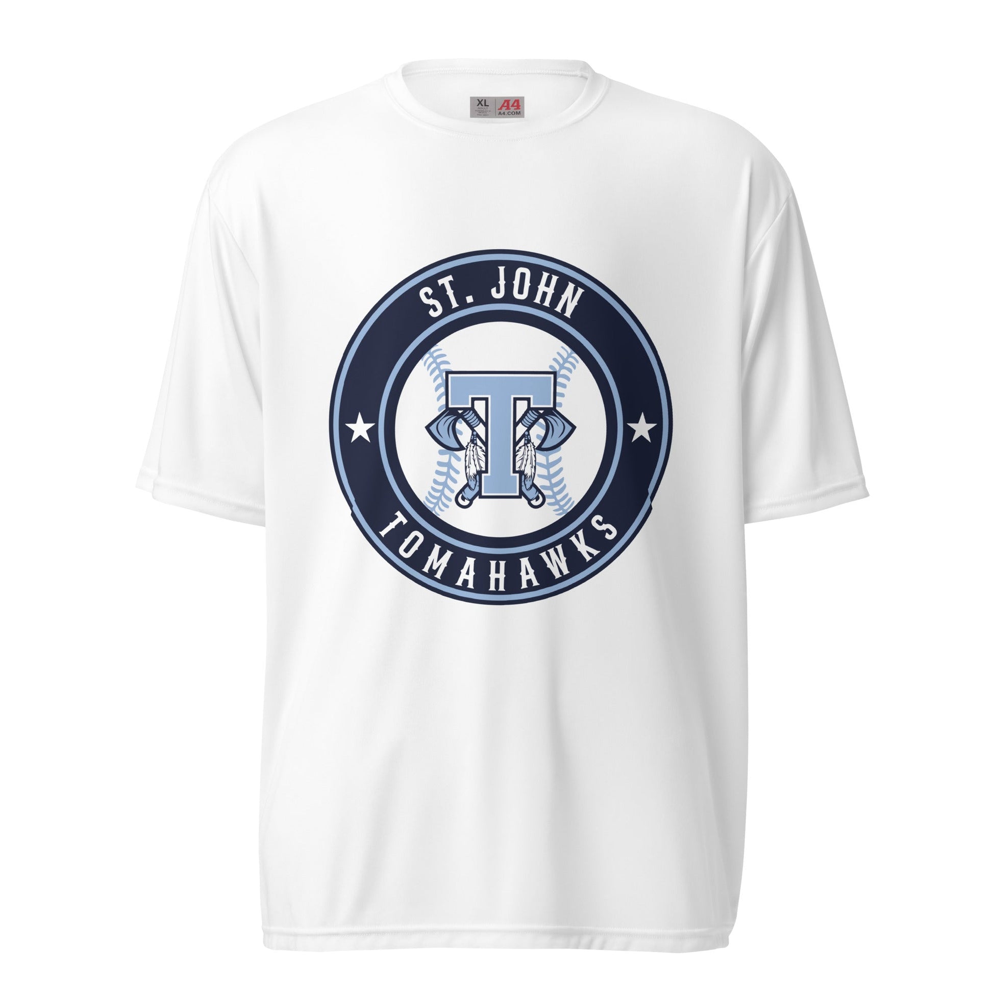 Active | Moisture Wicking Shirt | Saint John Tomahawks | Badge Logo
