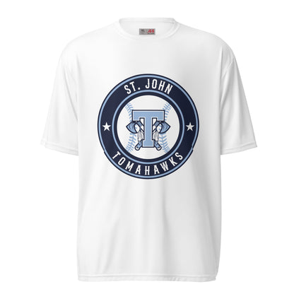 Active | Moisture Wicking Shirt | Saint John Tomahawks | Badge Logo