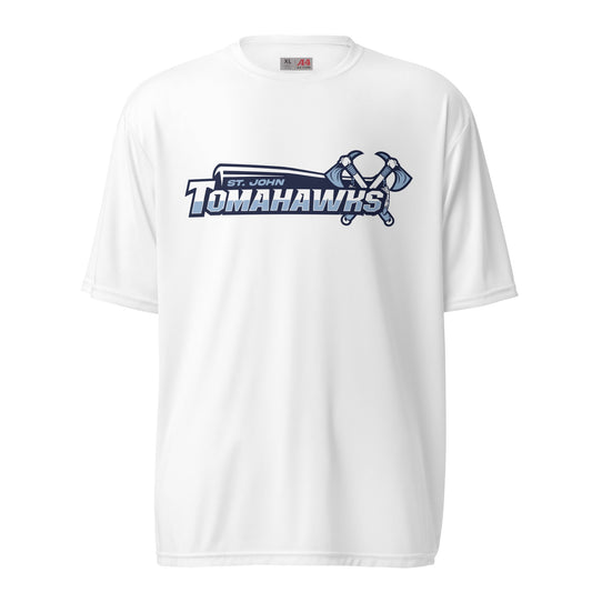 Active | Moisture Wicking Shirt | Saint John Tomahawks | Script Logo