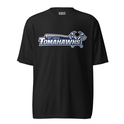 Active | Moisture Wicking Shirt | Saint John Tomahawks | Script Logo