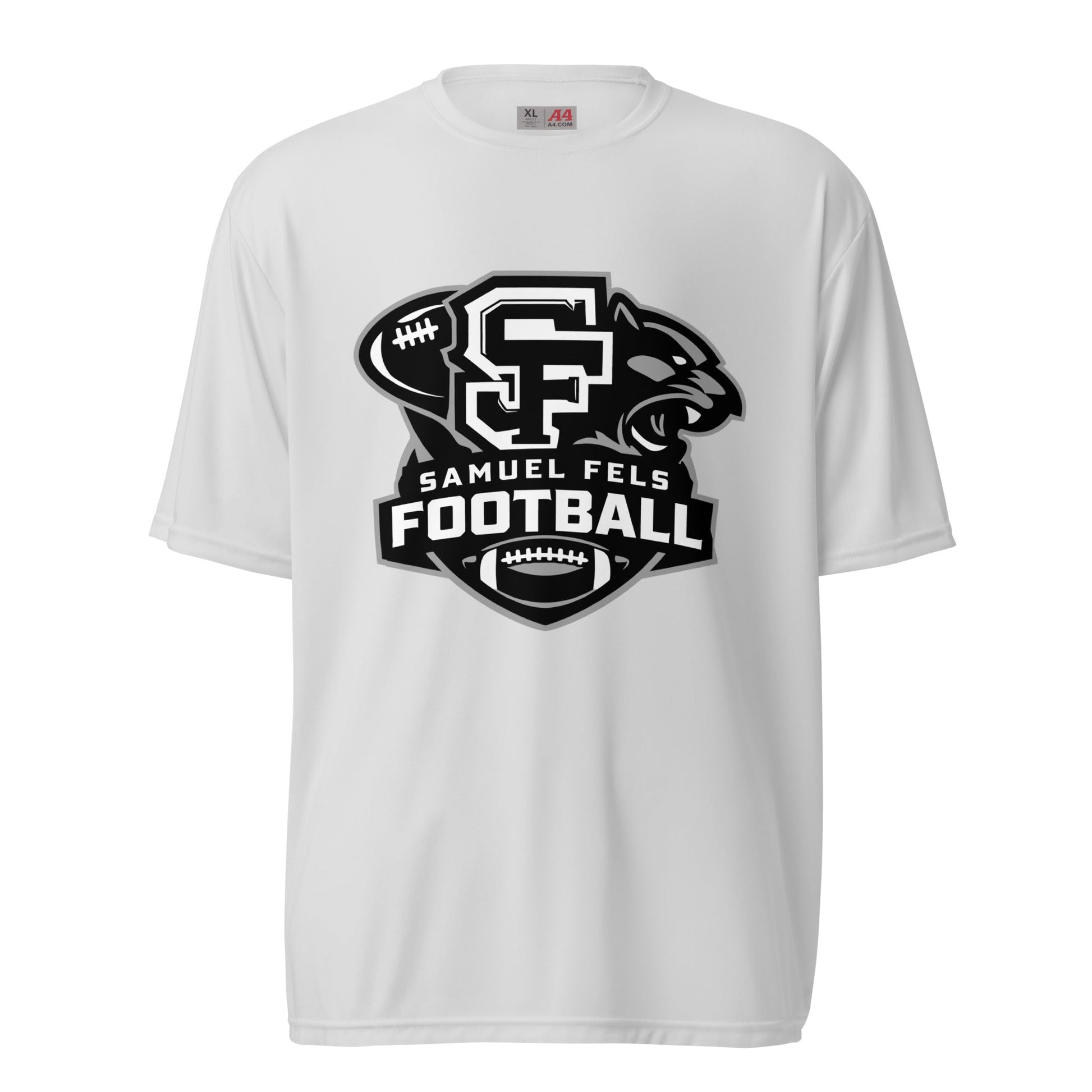 Active | Moisture Wicking Shirt | Samuel Fels Football | Crest Logo