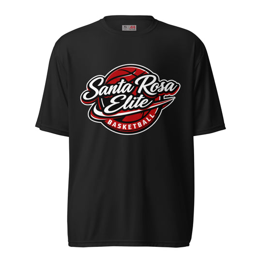 Active | Moisture Wicking Shirt | Santa Rosa Elite | Crimson Crest Logo