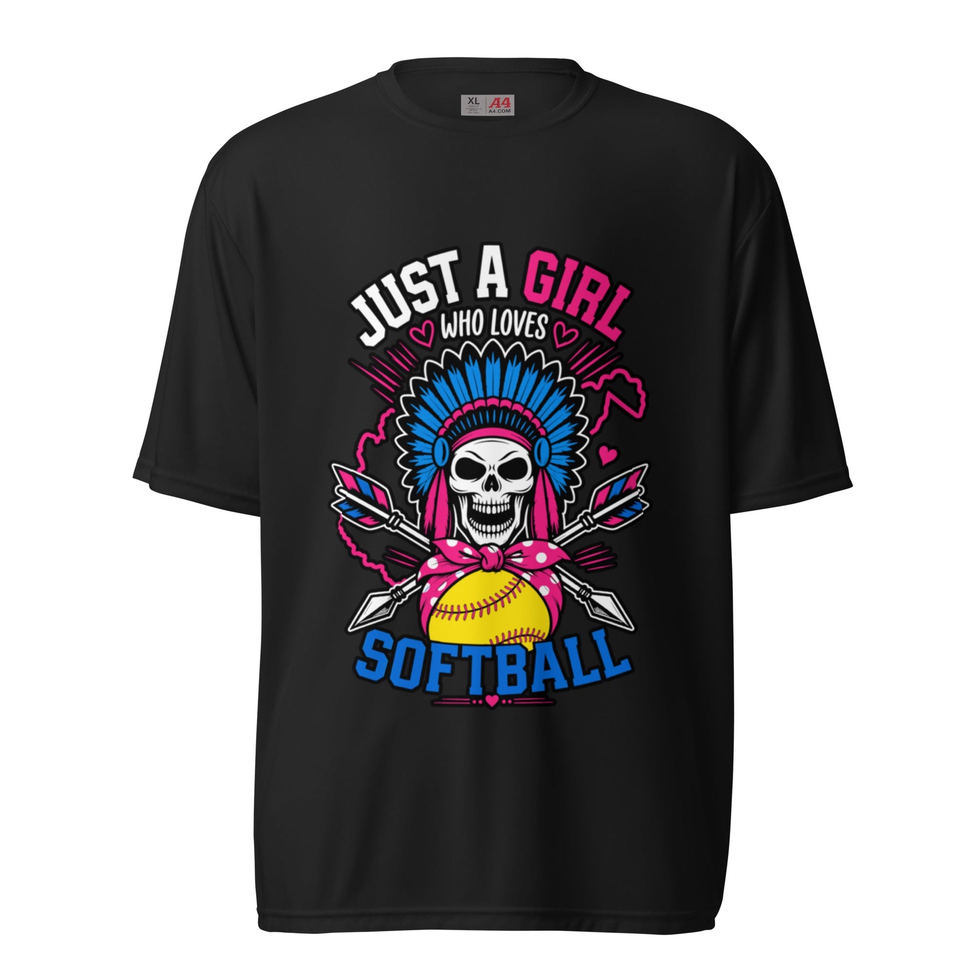 Active | Moisture Wicking Shirt | Savage Softball | Athletics Logo