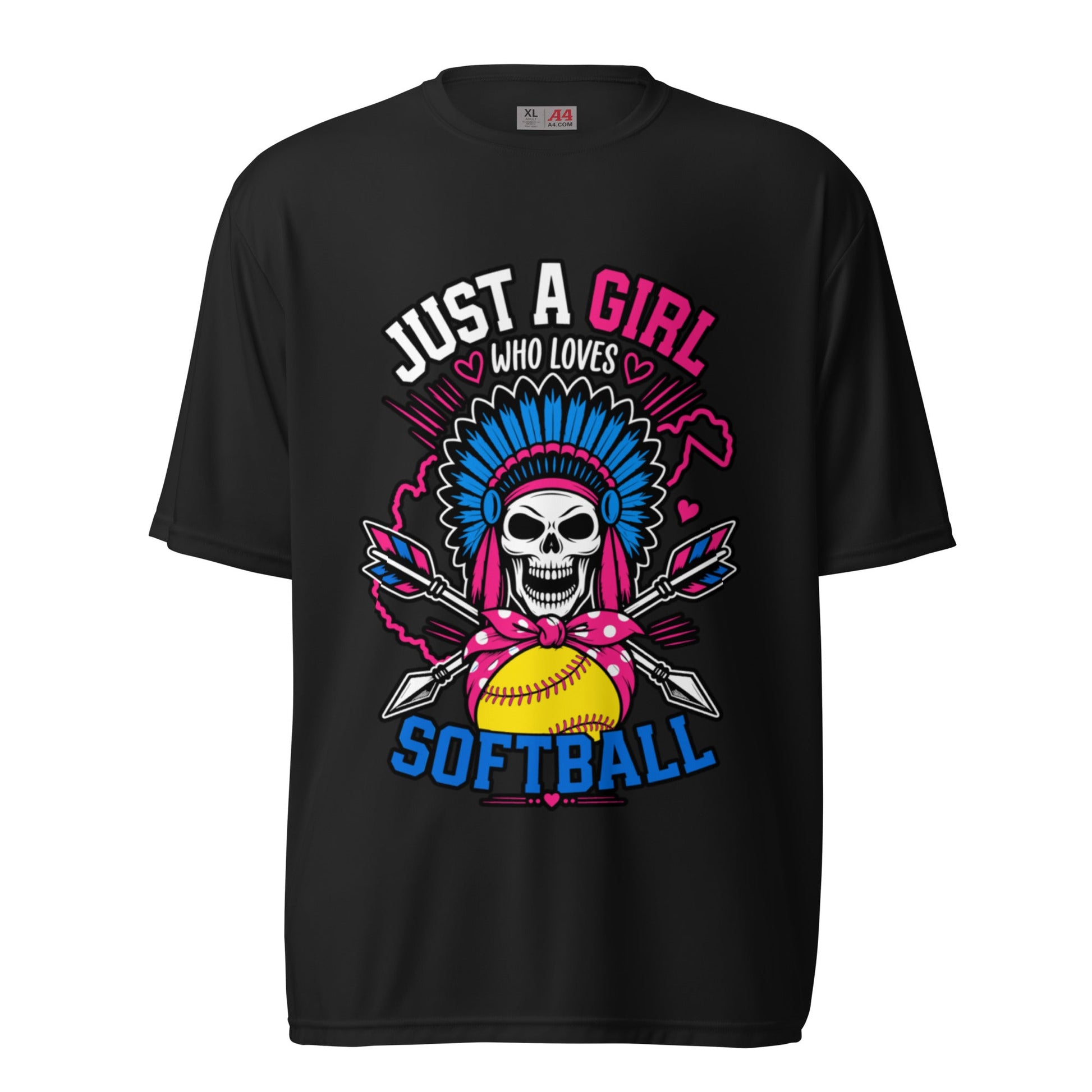 Active | Moisture Wicking Shirt | Savage Softball | Athletics Logo