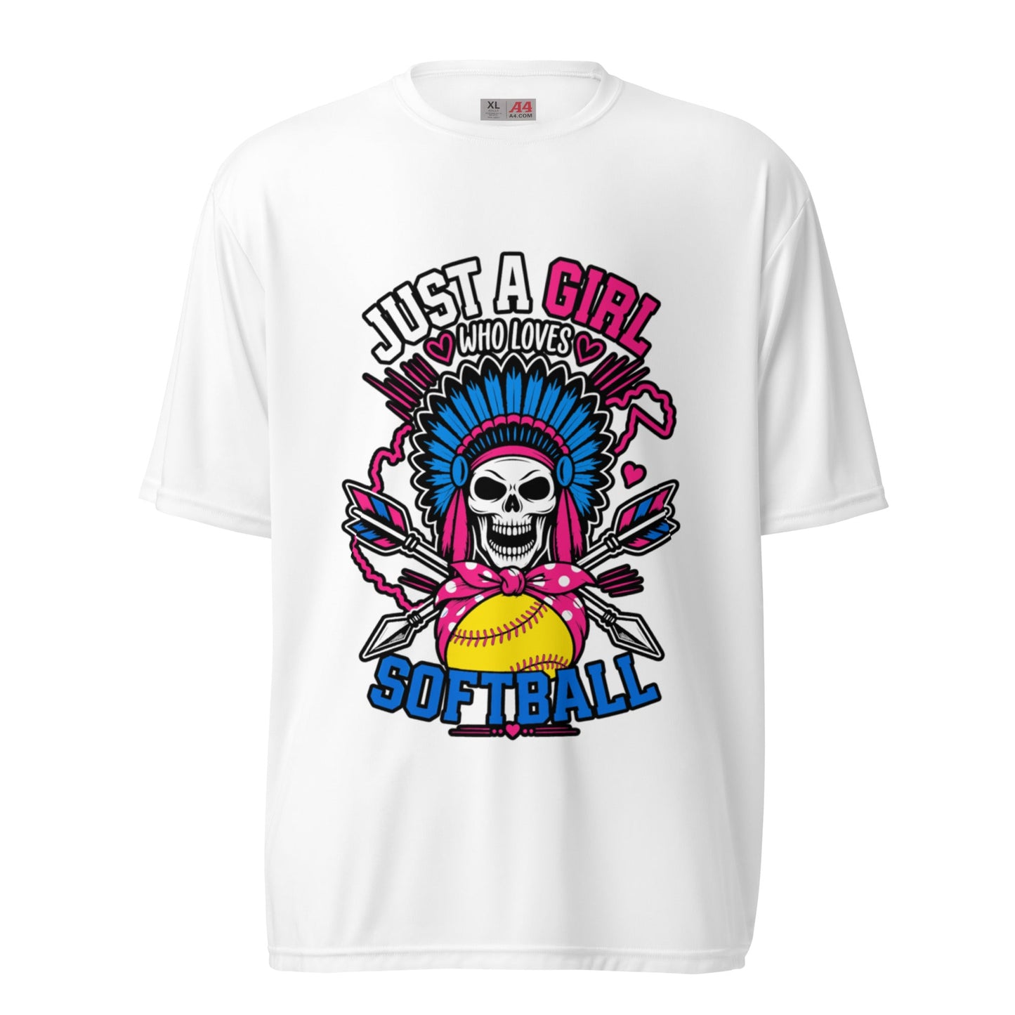 Active | Moisture Wicking Shirt | Savage Softball | Athletics Logo