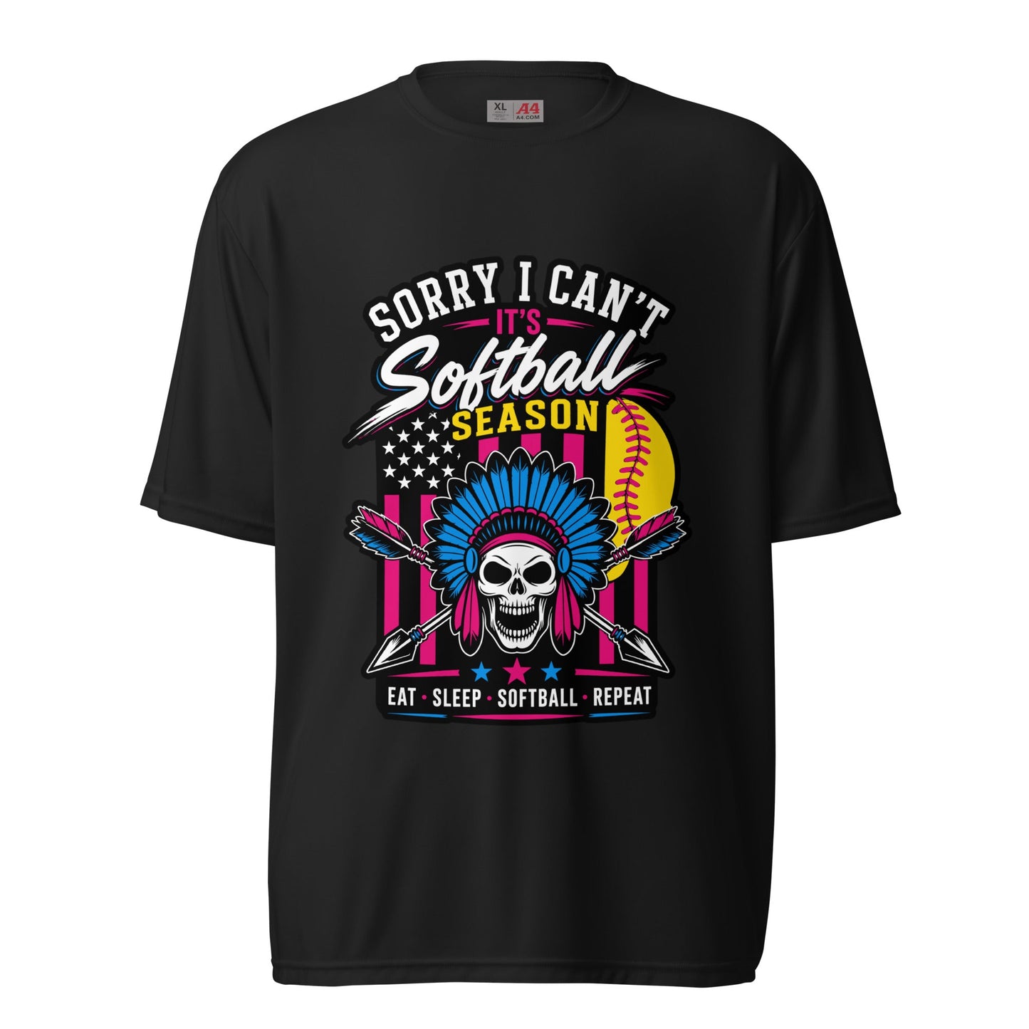 Active | Moisture Wicking Shirt | Savage Softball | Tribal Ace Logo