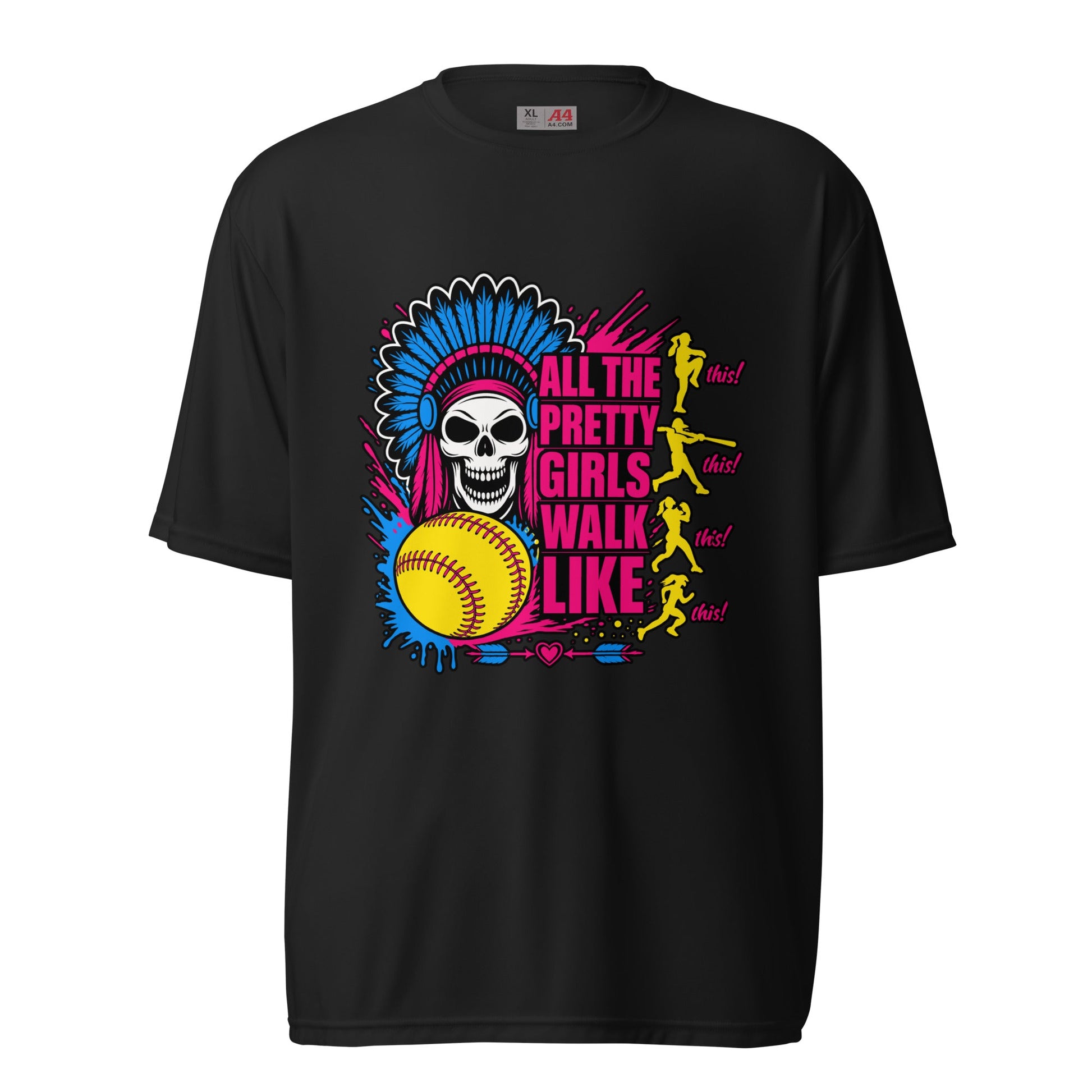 Active | Moisture Wicking Shirt | Savage Softball | Varsity Vanguard Logo