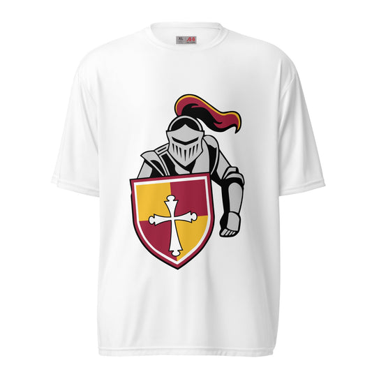 Active | Moisture Wicking Shirt | Scecina High School Track and Field | Crusader Logo