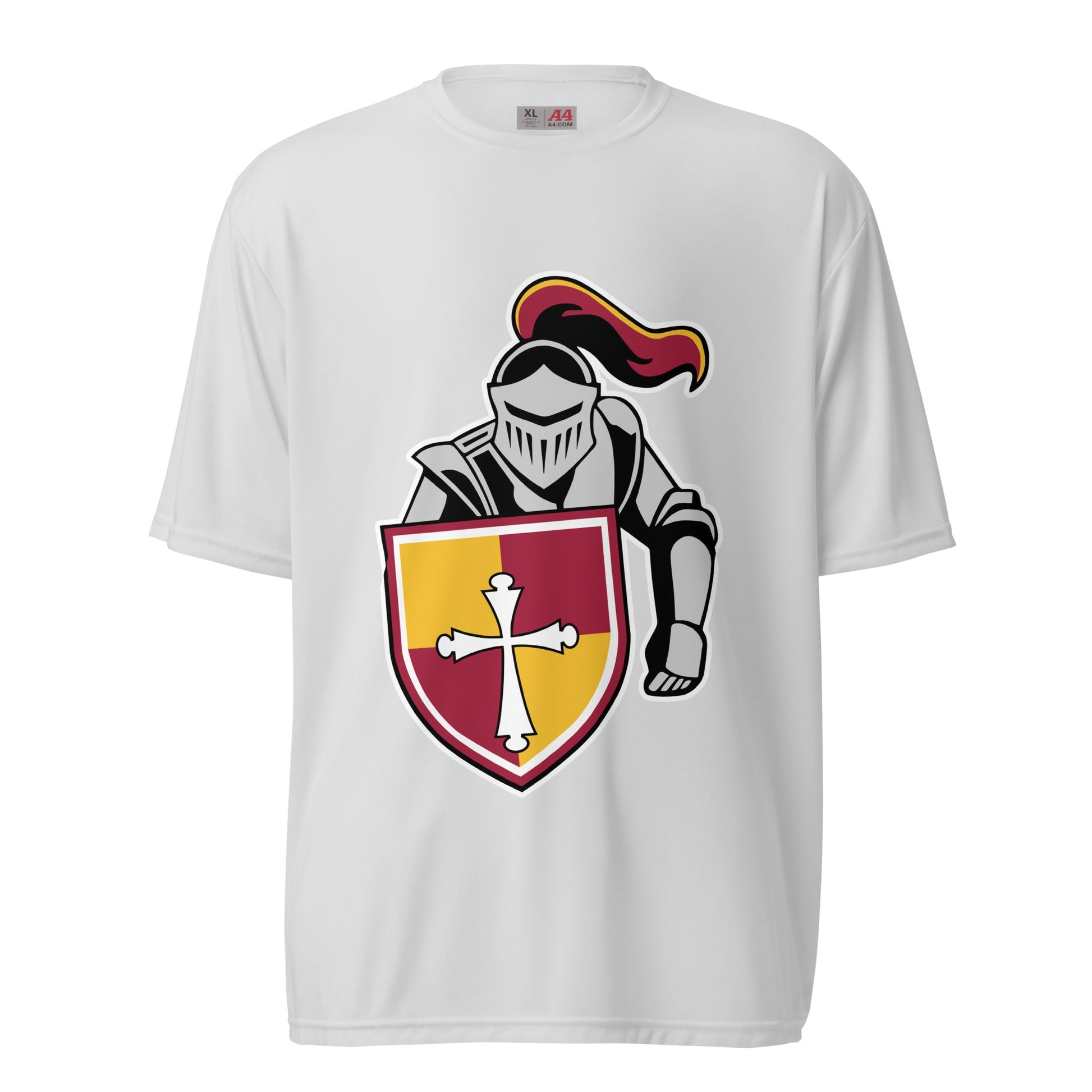 Active | Moisture Wicking Shirt | Scecina High School Track and Field | Crusader Logo