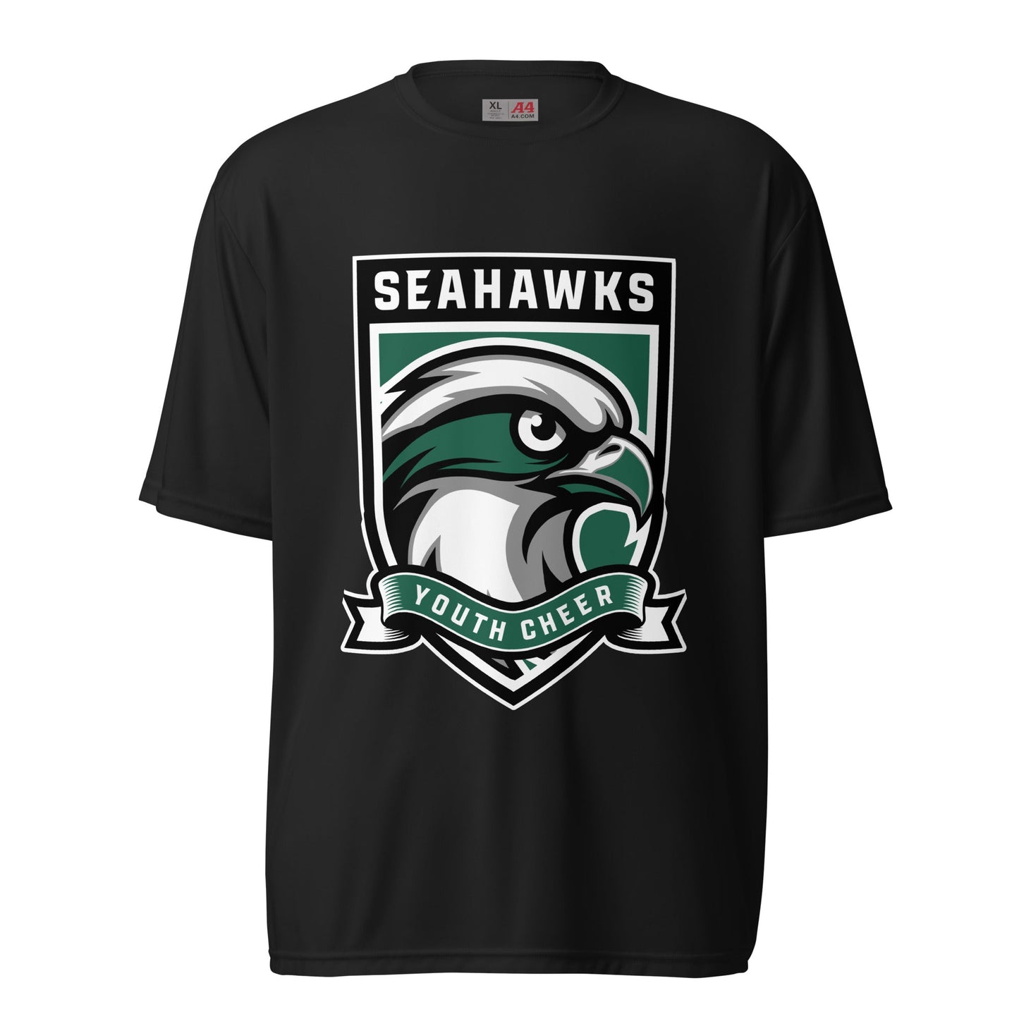 Active | Moisture Wicking Shirt | Seahawks Youth Cheer | Shield Logo