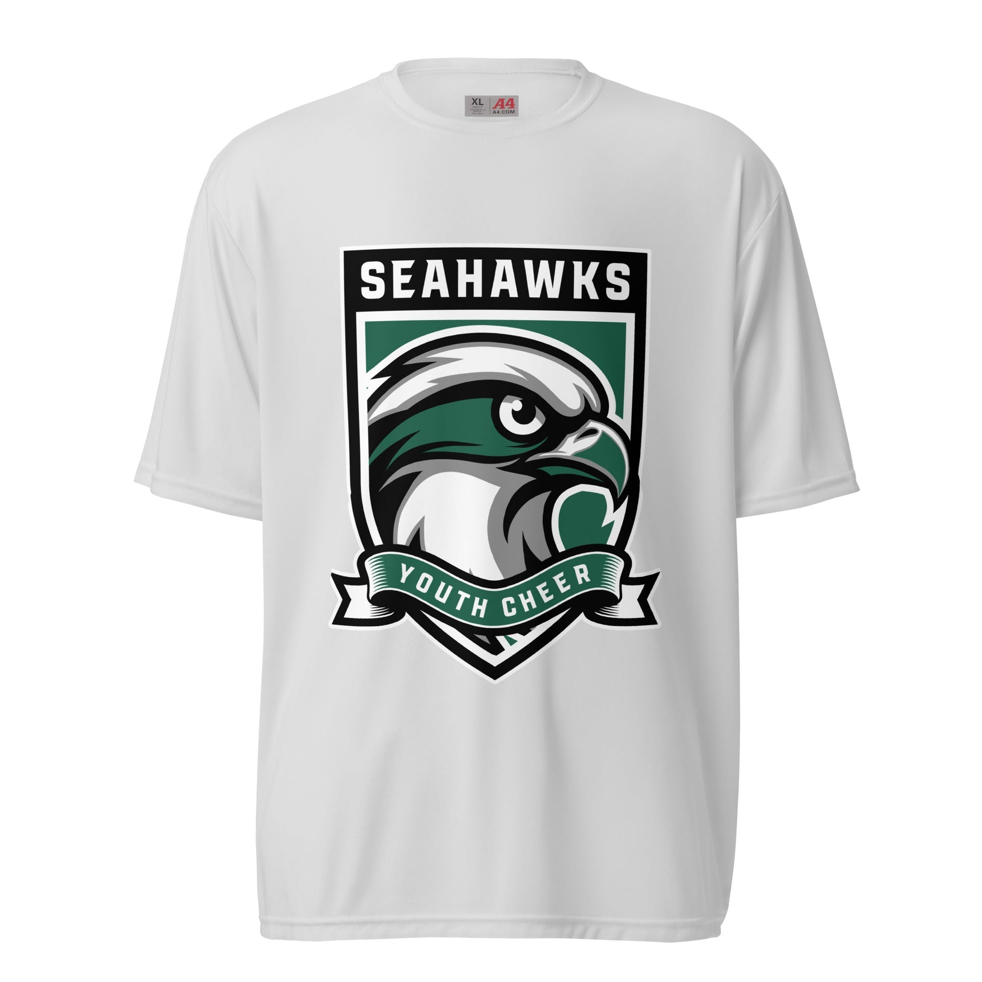 Active | Moisture Wicking Shirt | Seahawks Youth Cheer | Shield Logo