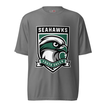 Active | Moisture Wicking Shirt | Seahawks Youth Cheer | Shield Logo