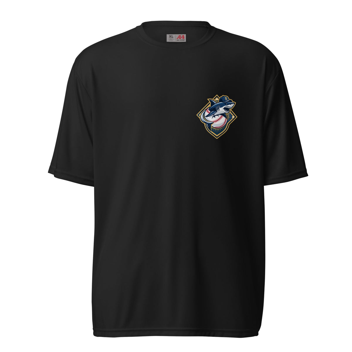 Active | Moisture Wicking Shirt | Sharks Diamond Sports | Vanguard Logo