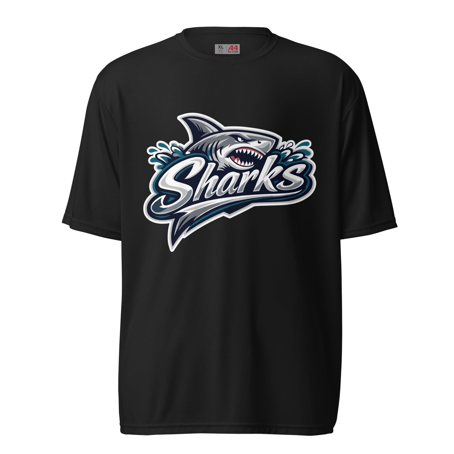 Active | Moisture Wicking Shirt | Sharks | Sharks Logo