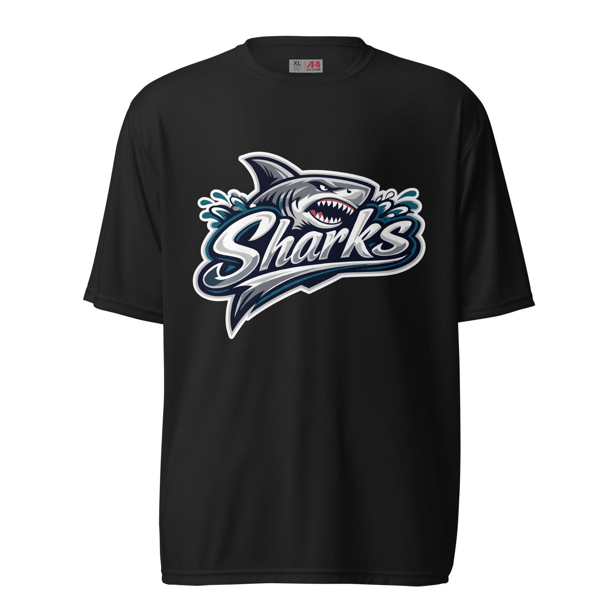 Active | Moisture Wicking Shirt | Sharks | Sharks Logo