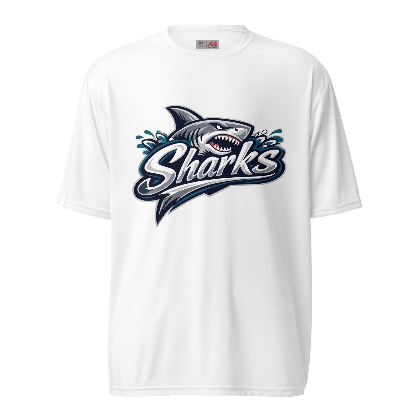 Active | Moisture Wicking Shirt | Sharks | Sharks Logo