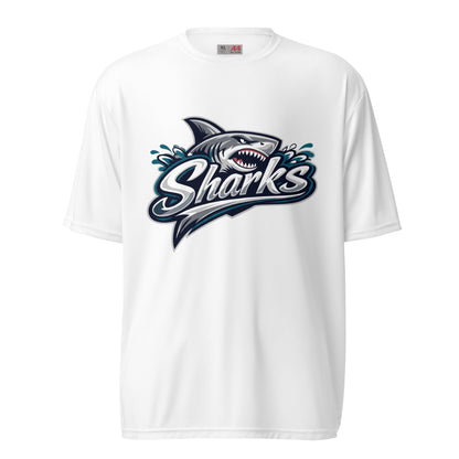 Active | Moisture Wicking Shirt | Sharks | Sharks Logo
