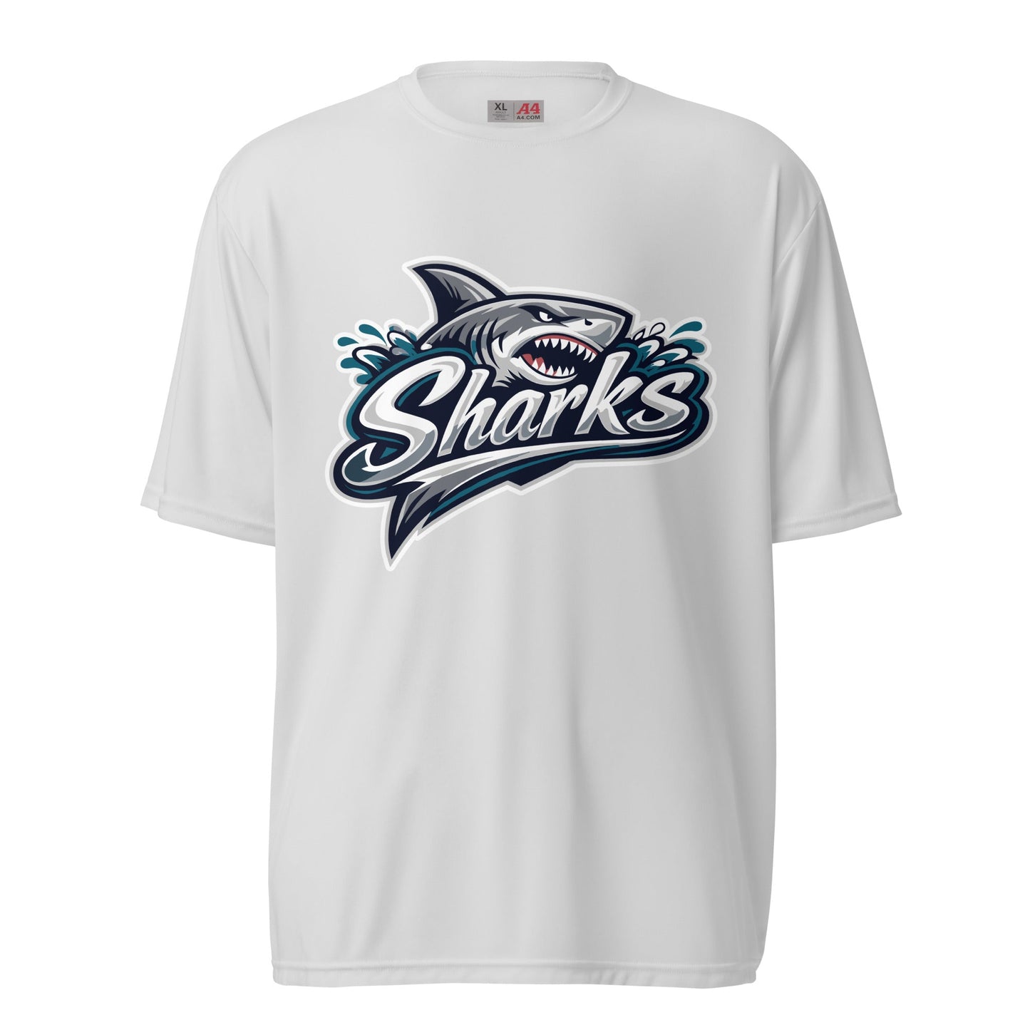 Active | Moisture Wicking Shirt | Sharks | Sharks Logo