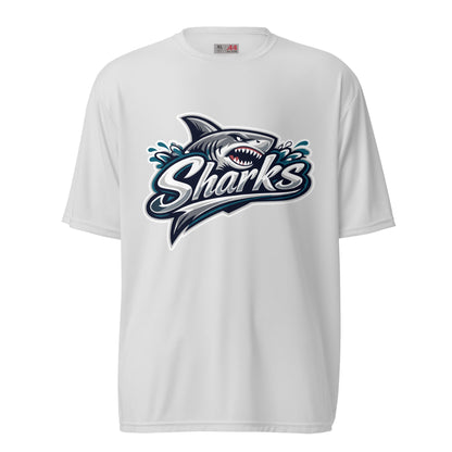 Active | Moisture Wicking Shirt | Sharks | Sharks Logo