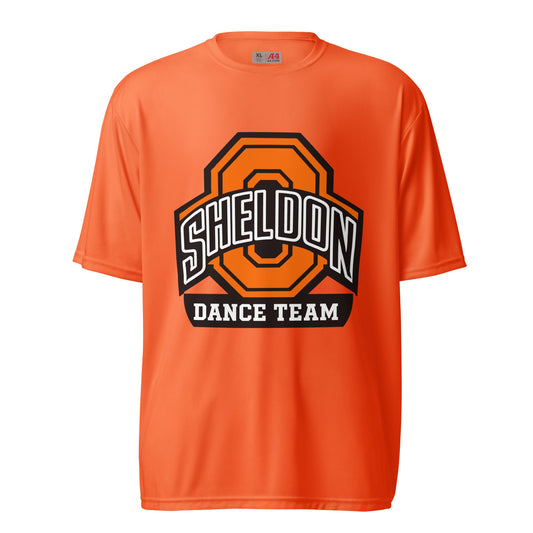 Active | Moisture Wicking Shirt | Sheldon Dance Team | Emblem Logo
