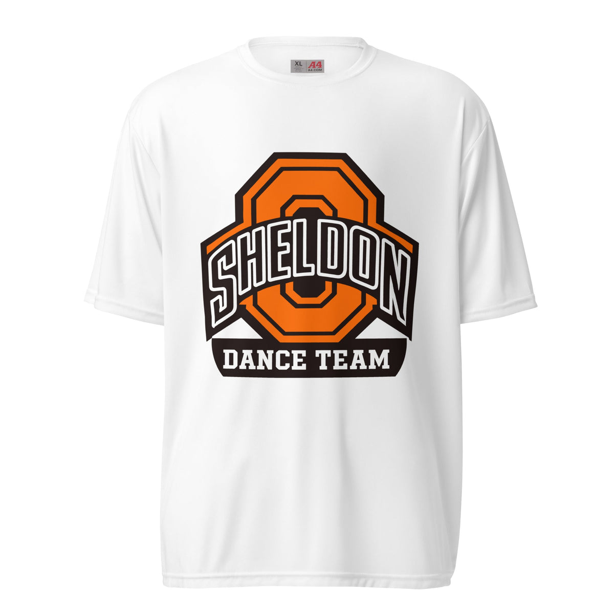 Active | Moisture Wicking Shirt | Sheldon Dance Team | Emblem Logo