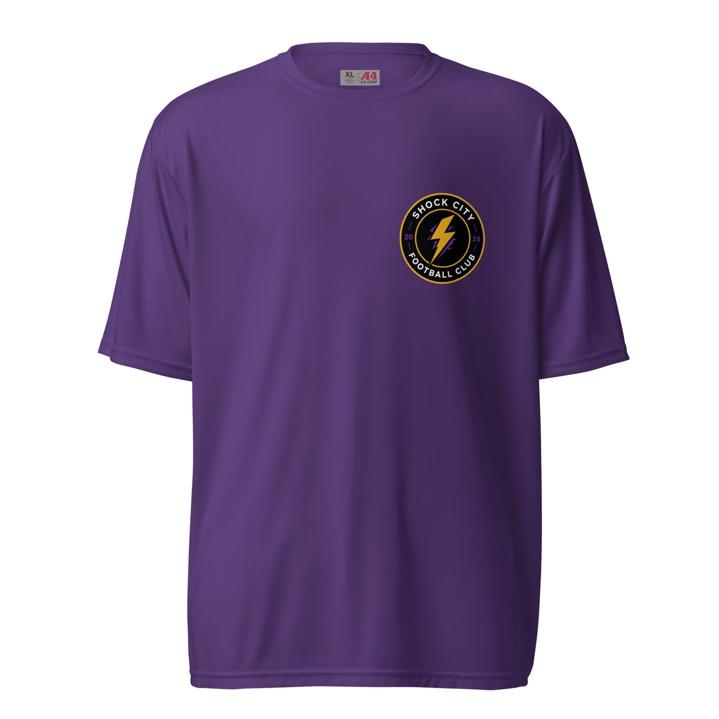 Active | Moisture Wicking Shirt | Shock City FC | Badge Logo