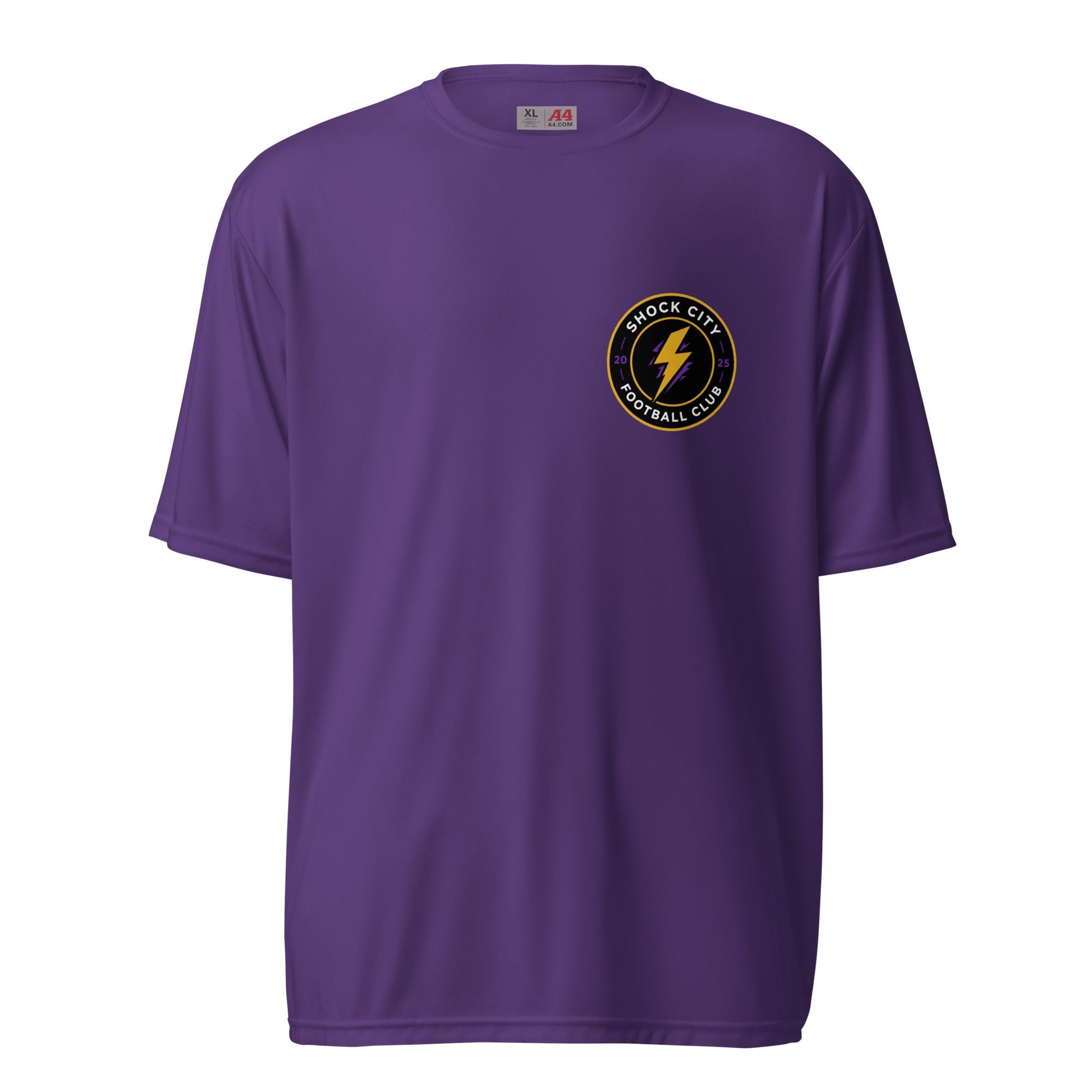 Active | Moisture Wicking Shirt | Shock City FC | Badge Logo