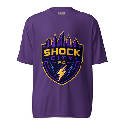 Active | Moisture Wicking Shirt | Shock City FC | Crest Logo