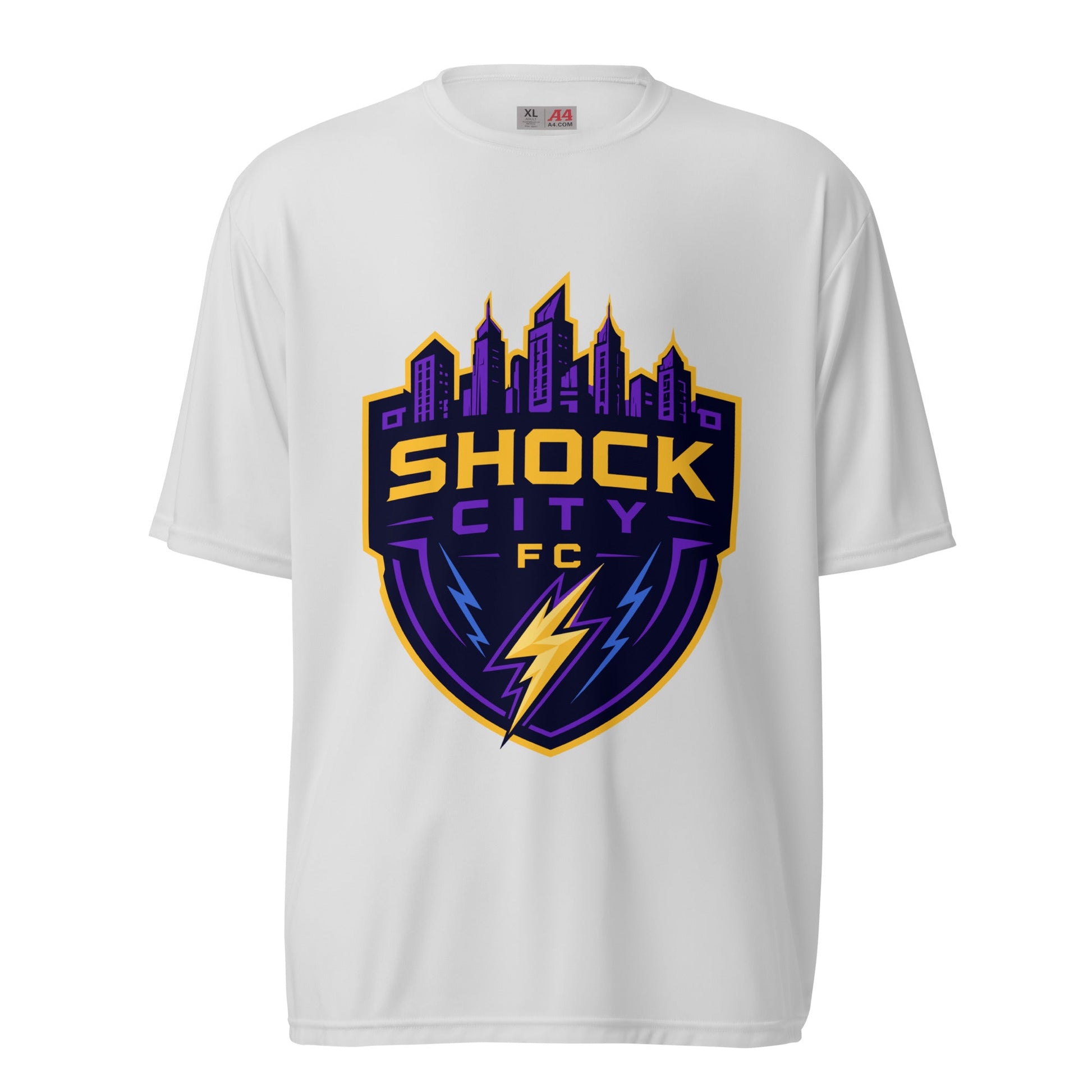 Active | Moisture Wicking Shirt | Shock City FC | Crest Logo