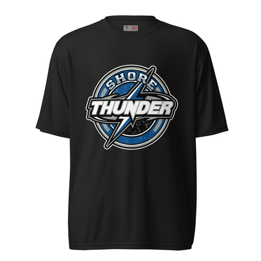 Active | Moisture Wicking Shirt | Shore Thunder LLC | Badge Logo