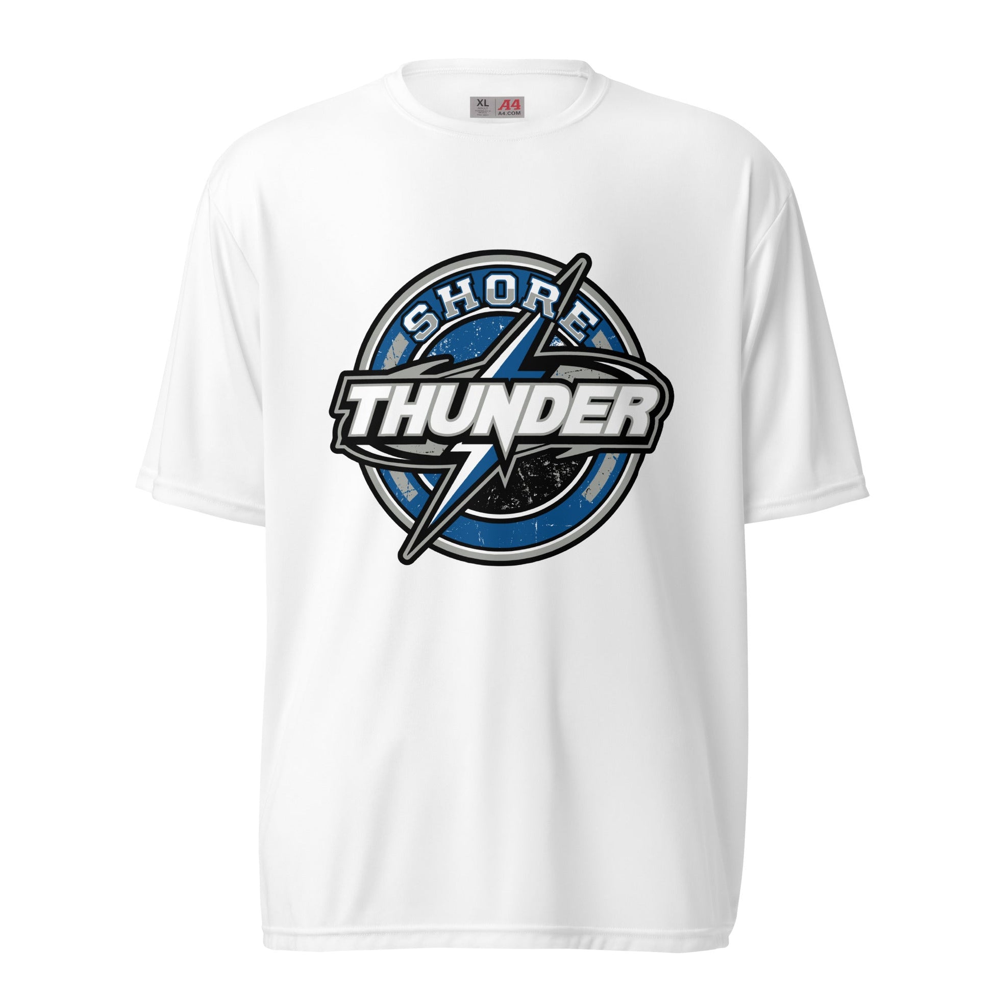 Active | Moisture Wicking Shirt | Shore Thunder LLC | Badge Logo