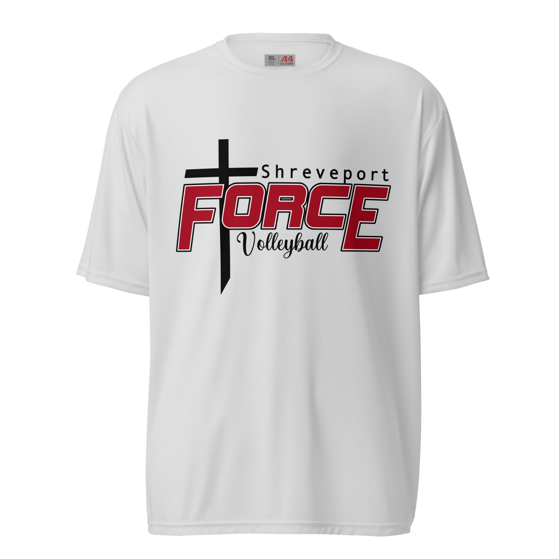 Active | Moisture Wicking Shirt | Shreveport Force Volleyball | Crest Logo