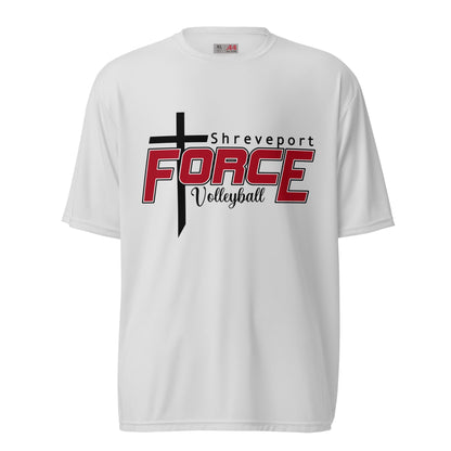 Active | Moisture Wicking Shirt | Shreveport Force Volleyball | Crest Logo