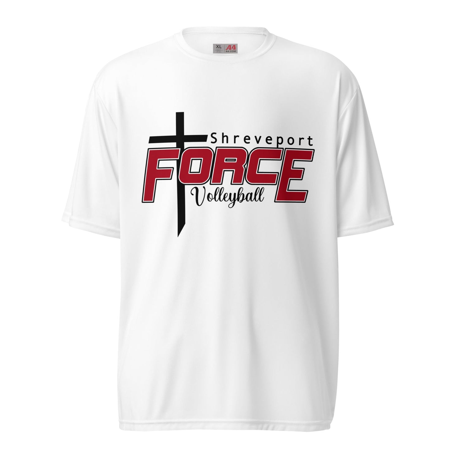 Active | Moisture Wicking Shirt | Shreveport Force Volleyball | Crest Logo