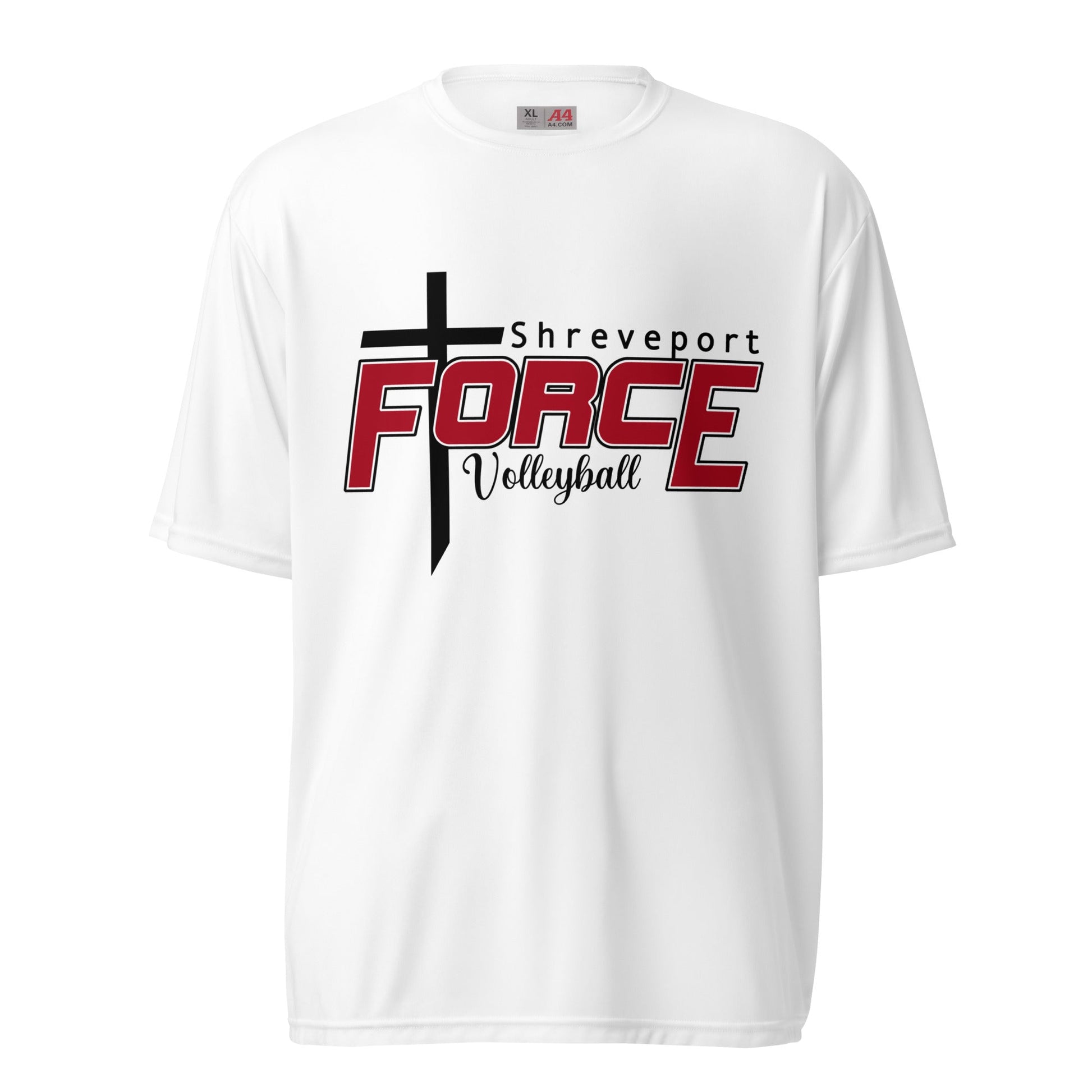 Active | Moisture Wicking Shirt | Shreveport Force Volleyball | Crest Logo