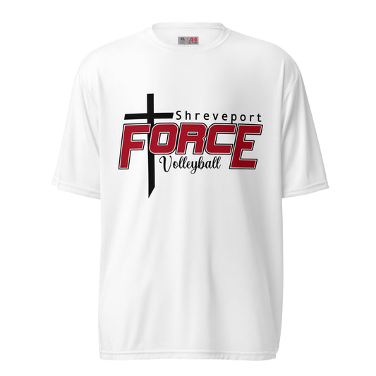 Active | Moisture Wicking Shirt | Shreveport Force Volleyball | Crest Logo