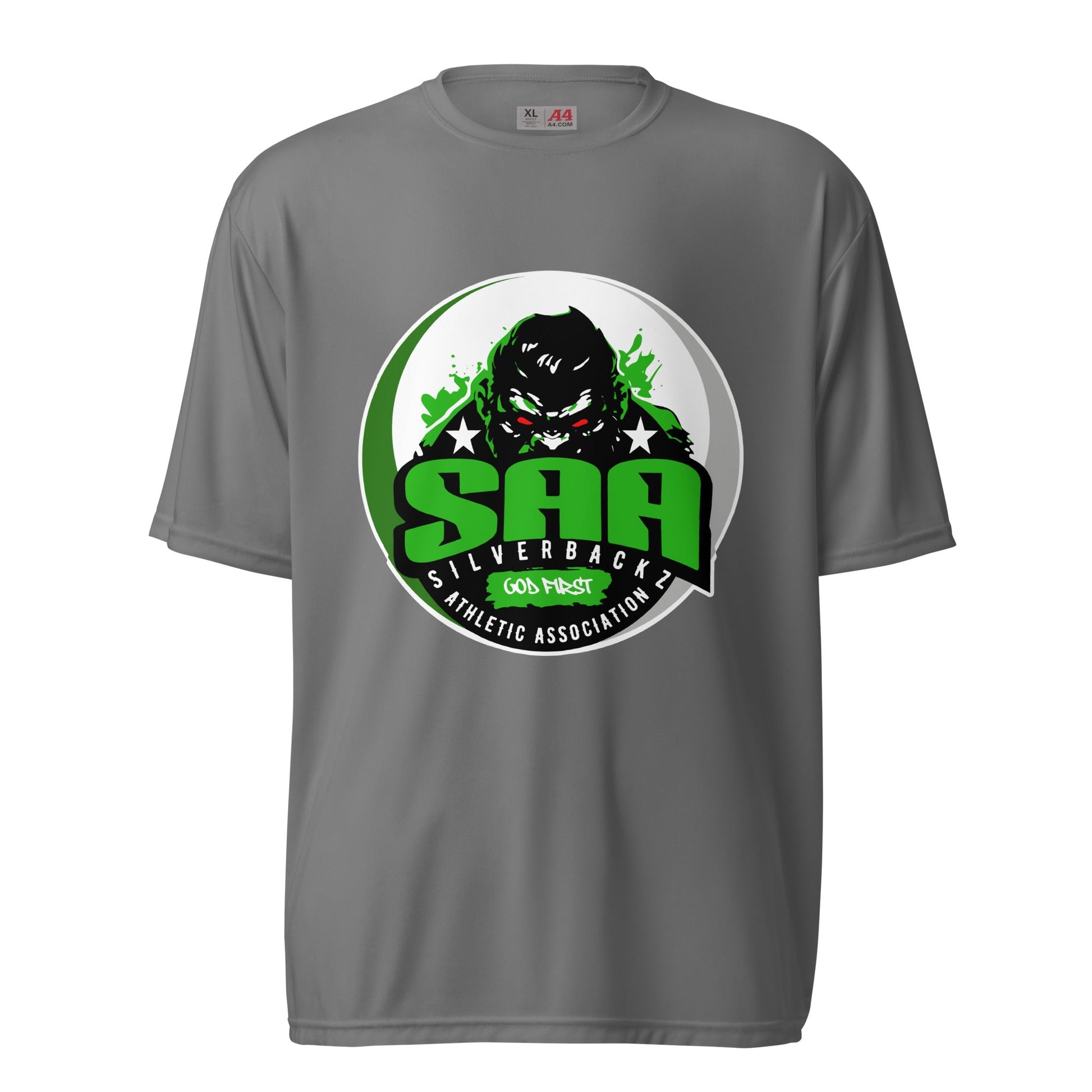 Active | Moisture Wicking Shirt | Silverbackz Athletic Association LLC | Silverback Logo