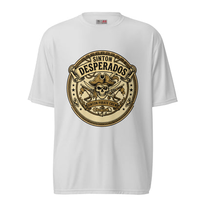 Active | Moisture Wicking Shirt | Sinton Desperados Baseball | Badge Logo
