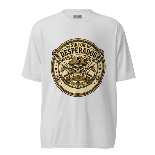 Active | Moisture Wicking Shirt | Sinton Desperados Baseball | Badge Logo