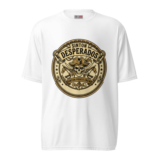 Active | Moisture Wicking Shirt | Sinton Desperados Baseball | Badge Logo