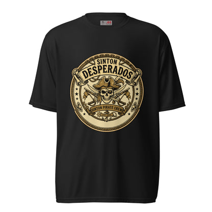 Active | Moisture Wicking Shirt | Sinton Desperados Baseball | Badge Logo