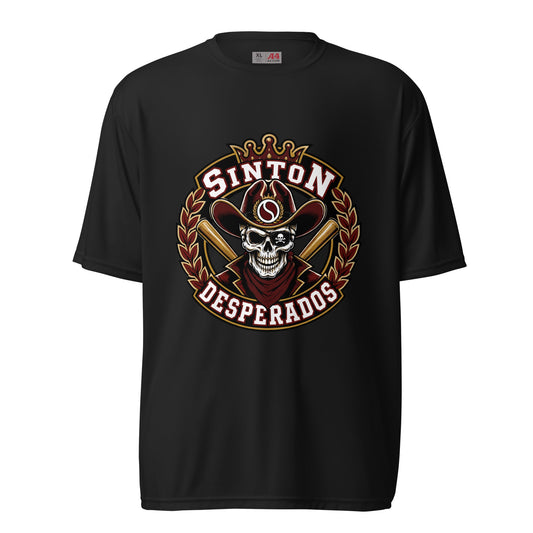Active | Moisture Wicking Shirt | Sinton Desperados Baseball | Ridge Varsity Logo